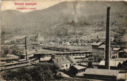 Lupény, Lupeni; szeparáció a koksznál / coal works (EK)