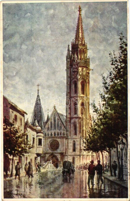 Budapest I. Koronázó templom s: A. Richter jun.