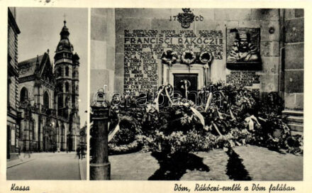 Kassa, Dóm, Rákóczi emlék / dome, Rákóczi emlék of Rákóczi