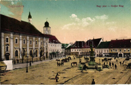 Nagyszeben, Nagy piac / market