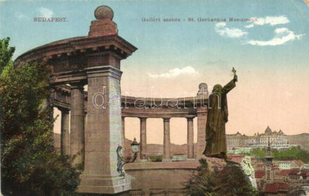 Budapest I. Szent Gellért szobor (fa)