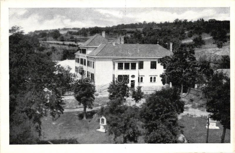 Máriabesnyő, Isteni Üdvözítő Nővérek zárdája; Kalántai photo, Storcz B. Mátyás dohánynagyárus kiadása