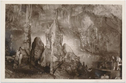 Aggtelek, cseppkőbarlang, Oszlopcsoport a főágban