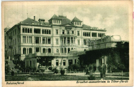 Balatonfüred, Erzsébet szanatórium, Tibor fürdő