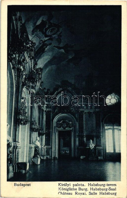 Budapest I. Királyi palota, Habsburg terem