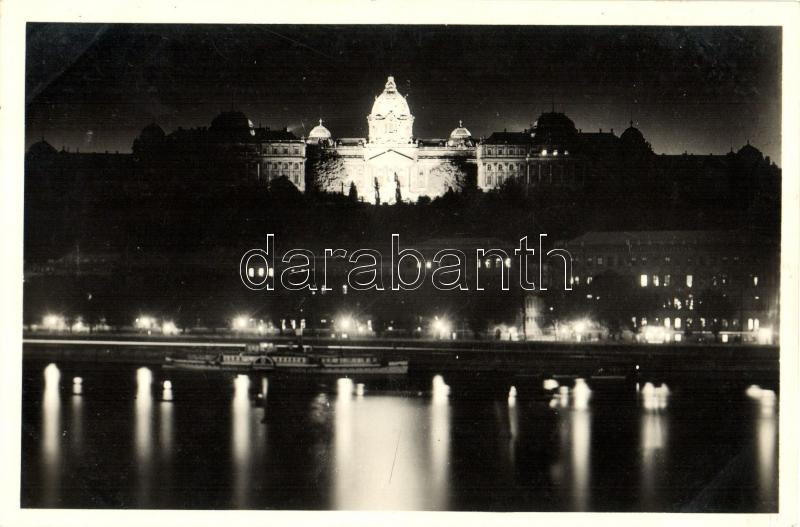 Budapest I. Királyi vár, este