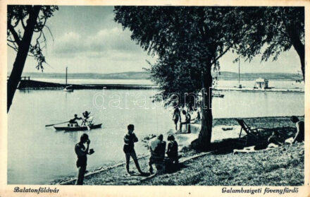 Balatonföldvár, Galambsziget fövenyfürdő
