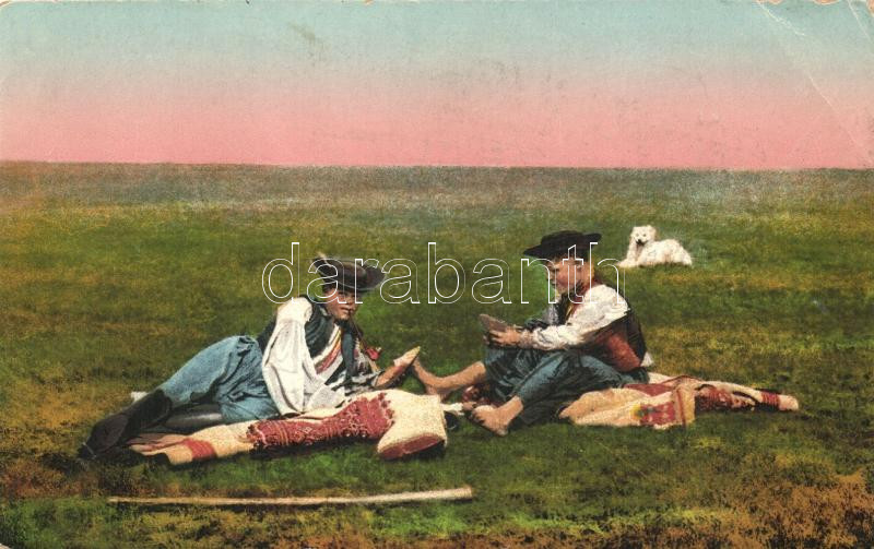 Hortobágy, Szórakozó gulyások (EB)