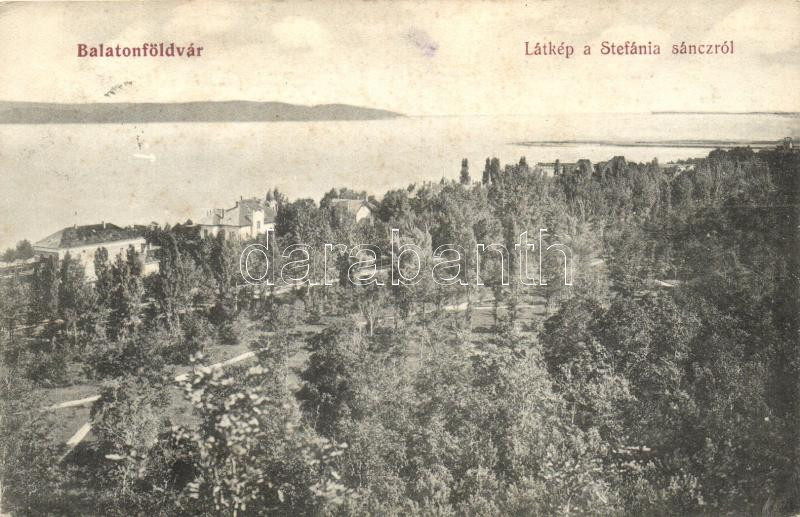 Balatonföldvár, Látkép a Stefánia sáncról (EK)