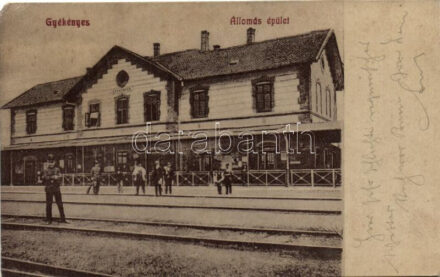 Gyékényes, vasútállomás (ázott / wet damage)