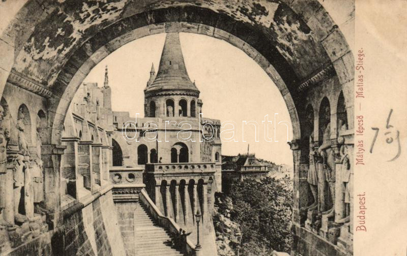 Budapest I. Mátyás lépcső; Taussig Arthur