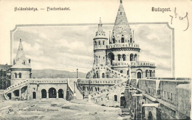 Budapest I. Halászbástya; Divald Károly (EK)