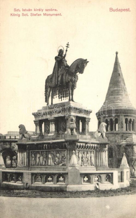 Budapest I. Szent István király szobra (EK)