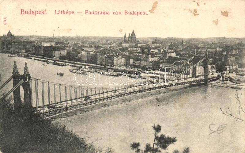 Budapest, Erzsébet híd (EK)