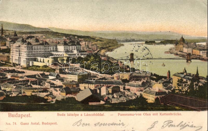 Budapest, Buda; Ganz Antal (EK)