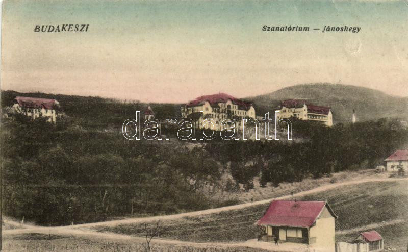Budakeszi, Szanatórium, János-hegy; kiadja Rapolder István (EB)