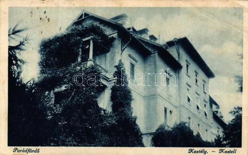 Parádfürdő, kastély (ázott / wet damage)