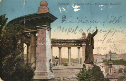 Budapest I. Szent Gellért szobra (fa)