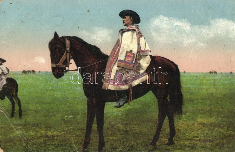 Hortobágyi élet, csikós (EB)