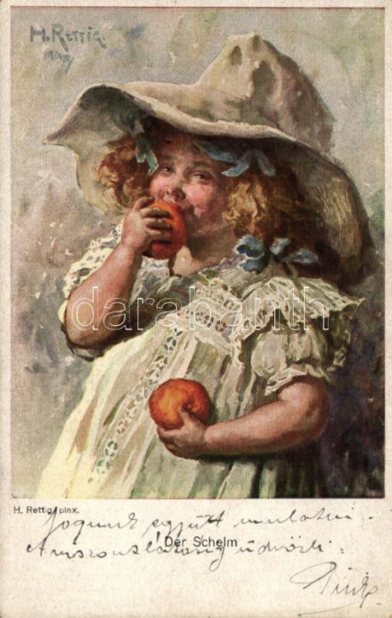 Der Schelm / Child, E.M.M. No. 168. s: H. Rettig (EK)