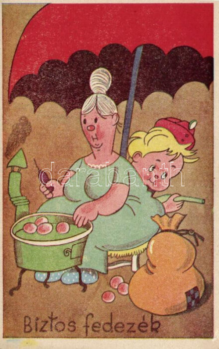 Biztos fedezék / Children humour