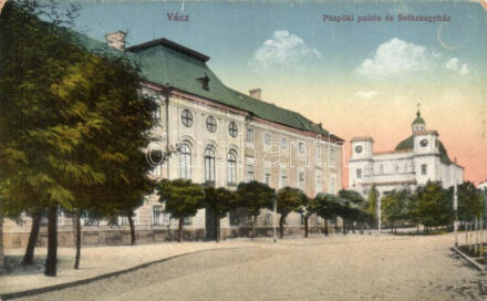 Vác, Püspöki palota, Székesegyház (kopott sarkak / worn edges)