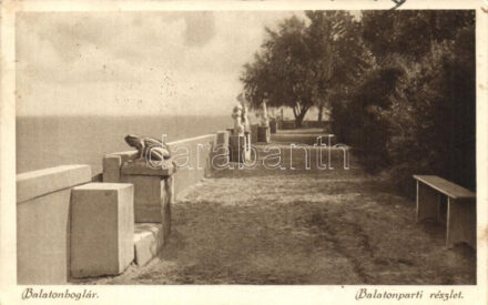 Balatonboglár, Parti sétány