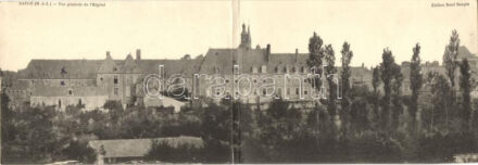 Baugé, Hospital, panoramacard (fa)