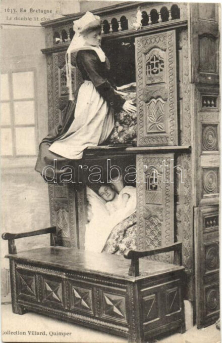 En Bretagne, Le double lit clos / French folklore, box-bed