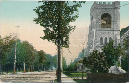 Ottawa, All saint church, Laurier Avenue (EB)