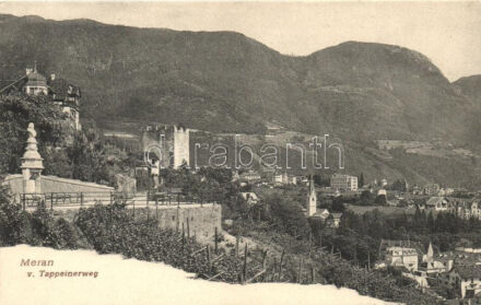 Merano, Meran; Tappeinerweg / promenade