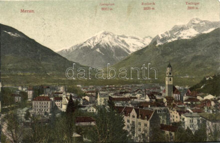 Merano, Meran; general view