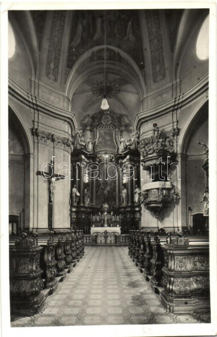 Győr, Karmelita templom, belső (EK)