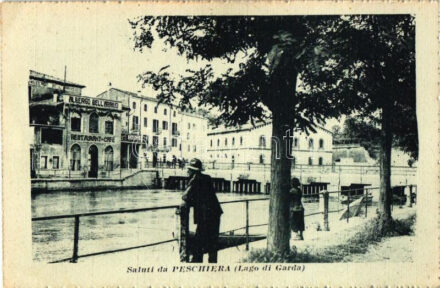 Peschiera del Garda, Albergo Bell'Arrivo / hotel, restaurant, cafe (EK)