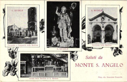 Monte Sant'Angelo, S. Michele / church interior, floral