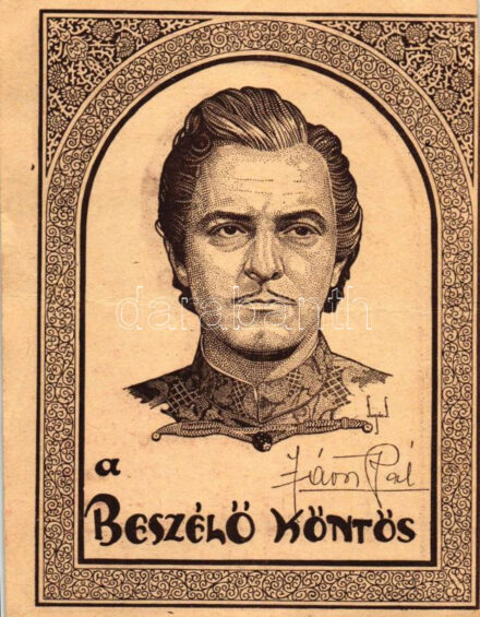 A beszélő köntös, Jávor Pál; Kárpát film / Hungarian film advertisement (non PC) (fa)