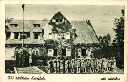 Leányfalu, OTI üdülőtelep, üdülőház, Bányász Ede felvétele