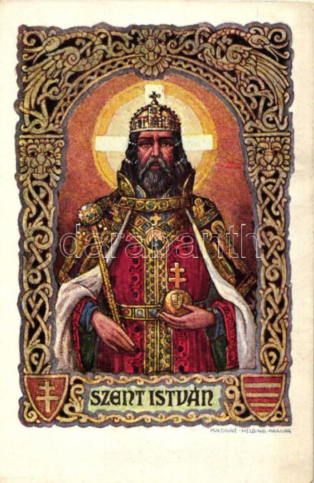 Szent István király / Stephen I of Hungary s: Katainé Helbing Aranka (fa)