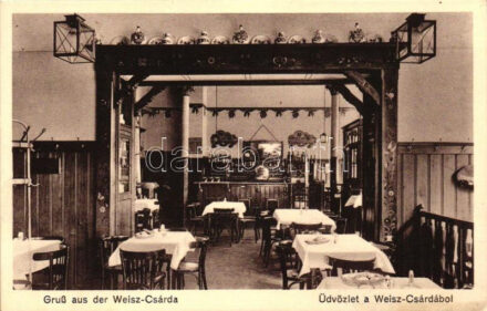 Berlin; Kommandantenstrasse 28., Weisz Csárda / Hungarian restaurant interior (EK)