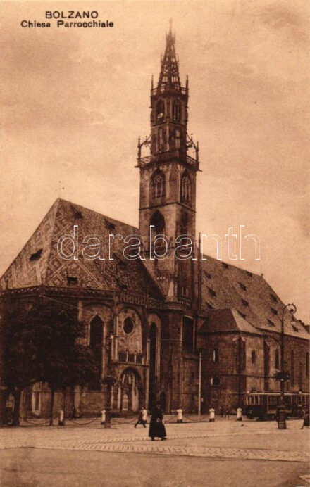 Bolzano, Chiesa Parrocchiale / parish church, tram