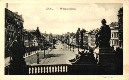 Praha, Prag; Wenzelsplatz / square (EK)