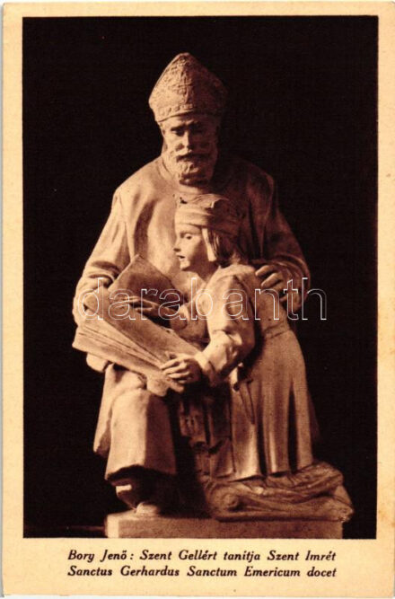 Szent Gellért tanítja Szent Imrét, Szent Imre év 100. évfordulója / Gerard Sagredo and Saint Emeric of Hungary, 100th anniversary s: Márton L.