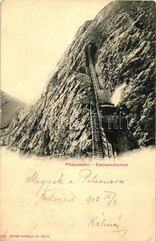 Pilatusbahn, Eselwand / funicular (EK)