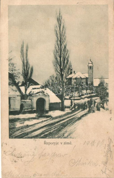 Reporyje v zime (Praha) / town view in winter