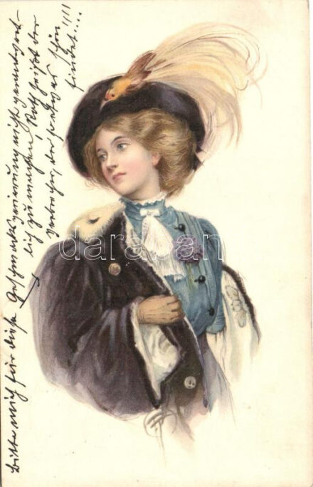 Lady, M. Munk Vienne Nr. 479. litho