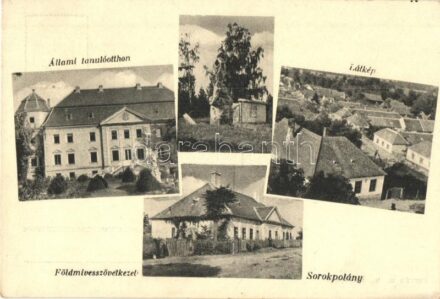 Sorokpolány, állami tanulóotthon, földmívesszövetkezet