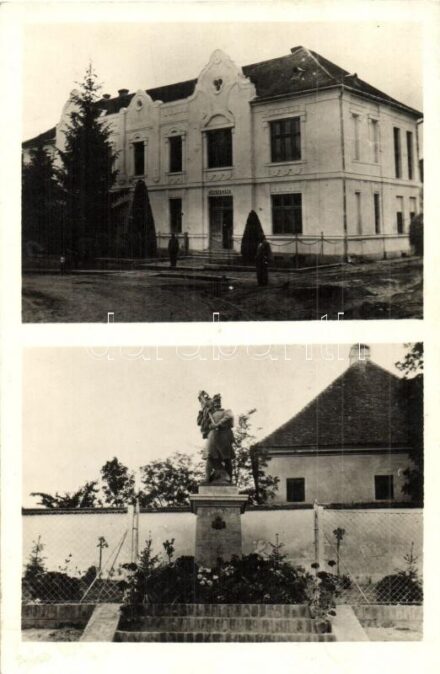 Kölesd, Községháza, Hősök szobra