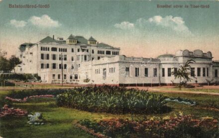 Balatonfüred-fürdő, Erzsébet udvar, Tibor fürdő