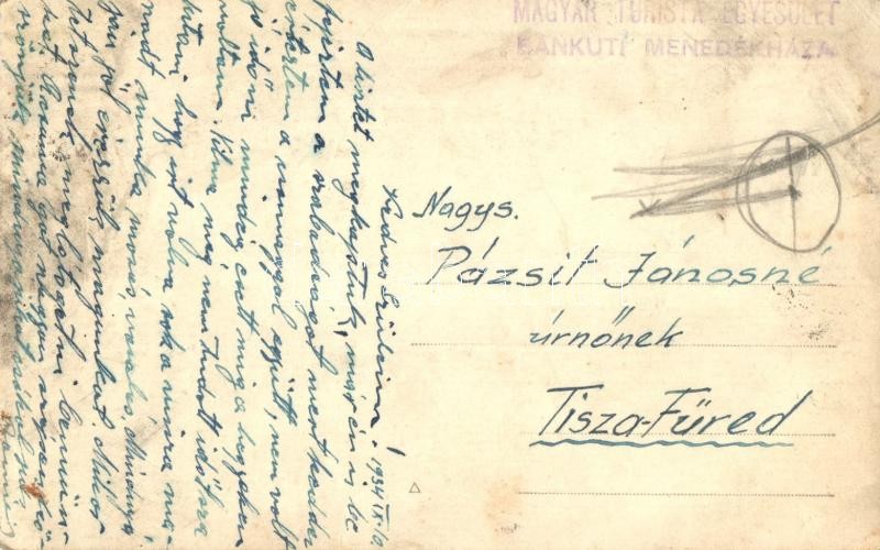 1934 Bánkút, Magyar Turista Egyesület menedékháza. photo (EK) - Image 2