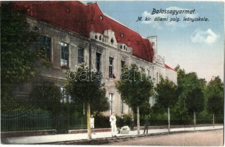 Balassagyarmat, M. kir. állami polgári leányiskola